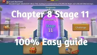 Lords Mobile vergeway chapter 8 stage 11 easy way