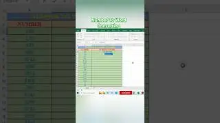 DataEntry Operators short tricks|Number To Word Converting in excel|Advance Excel|Advance Formula