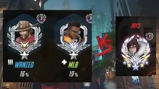 ML7 + WANTED! SHOWS HIS Ana + Baptiste  Gameplay Overwatch Season 27 Top 500