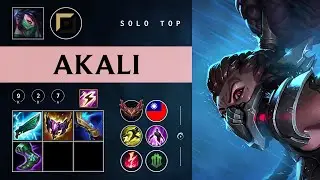 Akali Top vs Anivia - TW Grandmaster Patch 26.02