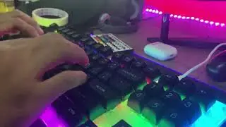 Gamakay K87 with Cheap SA High Keycaps from Shopee.