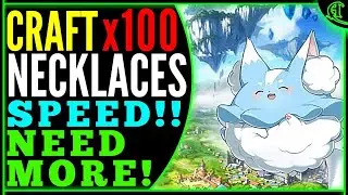 Craft Wyvern Necklace x100 (Need More Speed!) Epic Seven Crafting Epic 7 Gear E7