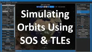 Simulating Satellite using TLE