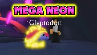 MAKING MEGA  NEON GLYPTODON (Roblox Adopt Me)