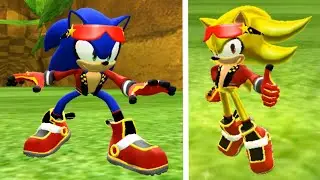 Rockstar Sonic in Sonic World DX