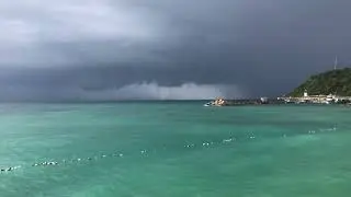 АЛАНЬЯ ГРОЗА НАД МОРЕМ  Rain oversea 18 November 2022