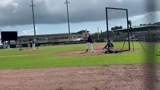 Anthony Bender vs. Agust&iacute;n Ram&iacute;rez Live Batting Practice with Miami Marlins! (2025 Spring Training)