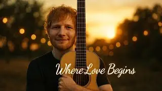 Ed Sheeran—Where Love Begins 💖 |Official Lyrics Video Romantic Love Song | Emotional Acoustic 2025