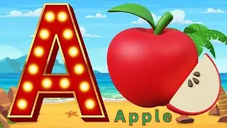 ABC Phonics song, ABC song, Alphabet song, Kids songs, Nursery Rhymes-A for Apple, English ABC Song