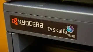 Kyocera taskalfa 1800.ОБЗОР МФУ. Первое вскрытие!