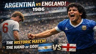 The Match That Made Maradona Immortal | Argentina vs England (1986)
