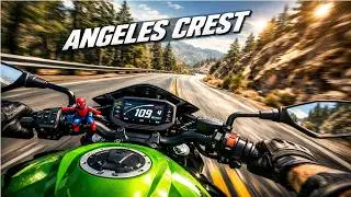 Aprillia RS660 vs Tuono V4 vs ZX6R vs Z900 vs Ducati Monster | Angeles Crest Highway