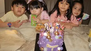 CELEBRATING BREANA 3rd BIRTHDAY // KPOP DEMON HUNTER THEME CAKE // HAPPY BIRTHDAY 