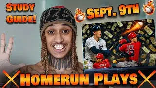 Best HOMERUN picks for September 9th 2025!