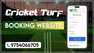 🏏 Cricket / Sports Turf Box Online Booking Website System