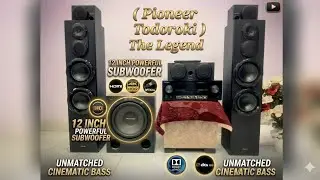Pioneer Todoroki 5.1 Home Theatre Powerfull 12 
