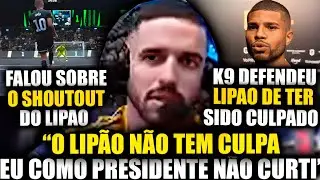 K9 DESABAFA SOBRE O LIPÃO TER PERDIDO O SHOUTOUT DE PROPOSITO CONTRA G3X E SAI EM DEFESA DELE!