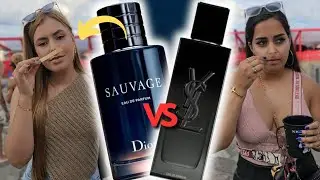 SAUVAGE EDP VS MYSLF EDP  ( ELAS NÃO SABEM A MARCA ) Perfumes Masculinos