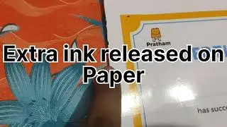 Epson L3110 Printing Problem।Releasing Extra Ink on Paper।
