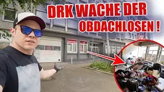DRK Wache voller Obdachlose 😱 Zwischen Müll und Fäkalien leben ..🥹| #lostplace