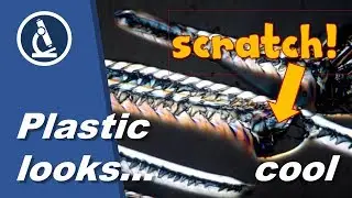 🔬 086 - How to look at plastic under the microscope using polarized light | Microscopy
