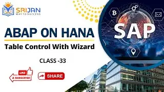 33. Table Control With Wizard, At Exit Command, Chain and End Chain, F4 Help, F1 Help