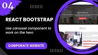 React Bootstrap #4 &mdash; использование компонента карусели для работы над героем