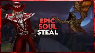 BLUE CARD TO STEAL DRAGON SOUL | AP Twisted Fate Mid S13