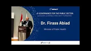 Dr. Firass Abiad, Minister of Public Health 