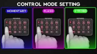 How to Pair P1s-W Wireless RGB Switch Panel 12 Gang | Support Multi-panel Control, Up to 328FT Range