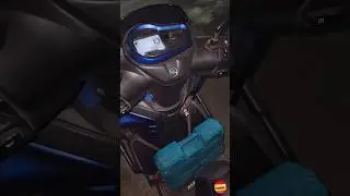 Yamaha Ray ZR battery low @yamahaindia  why this? | Dipesh Limbani #shorts