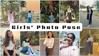 Girls' 🌸 Photo Pose Idea's 2026#photography #girlphotoshoot 