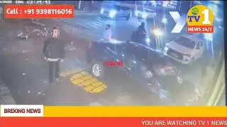 Drunk Driver Crashes Into Indiranagar Restaurant, Pedestrians Escape Narrowly, Car seized.