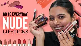 Go To Everyday NUDE LIPSTICKS | Reviewing & Swatching Pink and Brown Nudes | Malabar Mingle