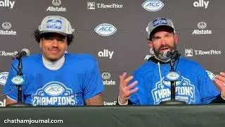 Тренер Duke Football и квотербек Мэнни Диас после матча чемпионата ACC Football &mdash; 12.6.25