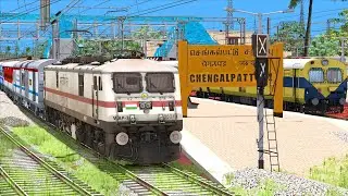 12636 VAIGAI SF EXPRESS | MADURAI - CHENNAI | RAILWORKS 3 | TRAIN SIMULATOR 2022 | NTG GAMING