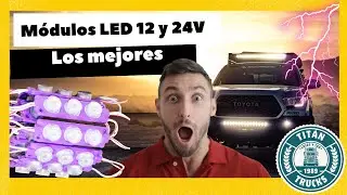 🥇 M&oacute;dulos LED en 12V y 24V Americanos 🥇 Los mejores m&oacute;dulos LED para tu vehiculo.