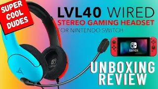 PDPGaming LVL40 Headset Switch Version Unboxing and Review - Best Budget Headset Awesome Bass!