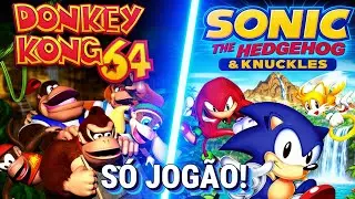 SONIC E DEPOIS DK 64 - S&Oacute; JOGO B&Atilde;O!