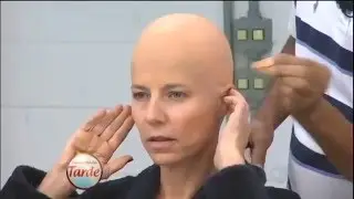 Vera Zimmermann  fala sobre o visual careca da Princesa Henutmire