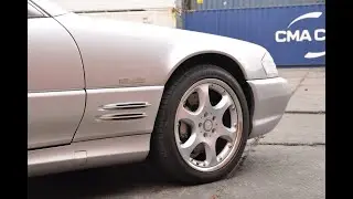 Mercedes-Benz SL 500 R129 Silver Arrow Limited Edition 1 of 1450 Cars Walkaround Soundcheck FOR SALE