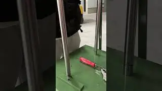 50% Recycle PP handle impacting test (highness 70CM)
