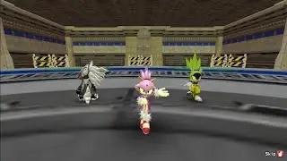 Sonic World DX - Chemical Plant Zone - Act 1 - S Rank - Team - Blazinfinurge.