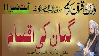 گمان کی اقسام | حسنِ ظن اور سوء ظن کی حقیقت | قرآن و حدیث کی روشنی میں#گمان#اچھا گمان #براگمان مفتی 
