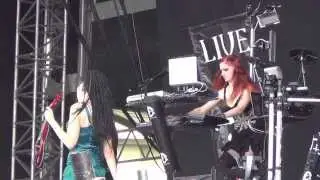The Crüxshadows - Valkyrie    Live at Mera Luna 2013