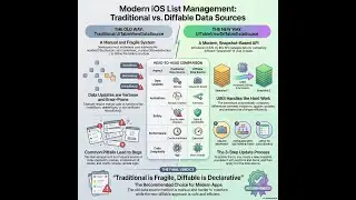 33 . 🔄 UITableViewDiffableDataSource vs Traditional Data Source — What’s Different? | eng