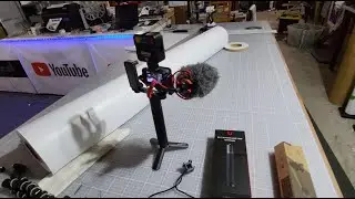 My new budget vlogging video camera setup for my print shop DJI osmo action