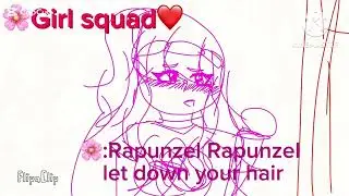 Rapunzel Rapunzel￼ let down your hair meme girl squad 