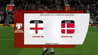 FIFA 14.European qualification FIFA World Cup 1986.Matchday 4. England-Denmark