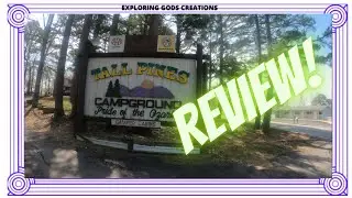 campground review video of Tall Pines Campground, Branson, Missouri